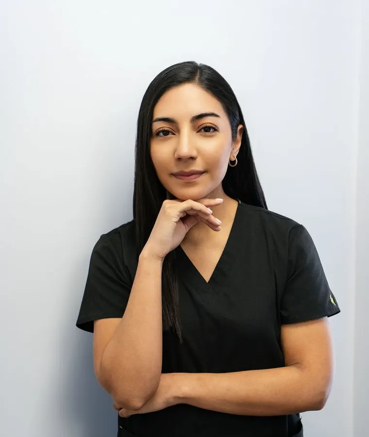 Dr. Priya Nair in the clinic